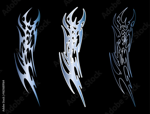 Neo Tribal Graphic Elements