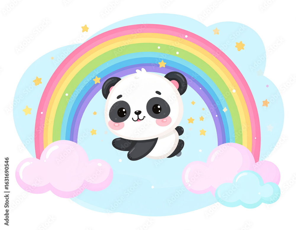 Fototapeta premium panda rembo Background