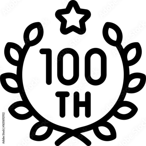 100th Anniversary Centennial Badge