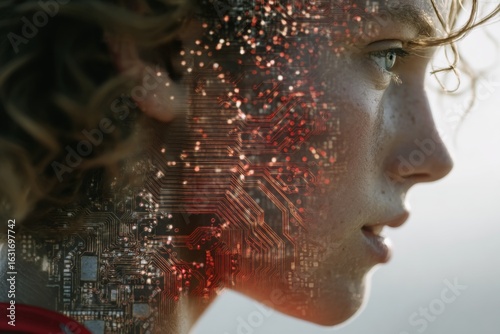 Start strong: city park jog for women. City morning run. The incredible impact of ai on our everyday lives and the modern world. Future with ai. Ethical ai use.