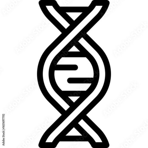 Genetic DNA Structure Science