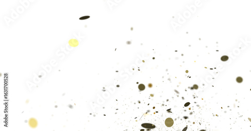 confetti png. Gold confetti...