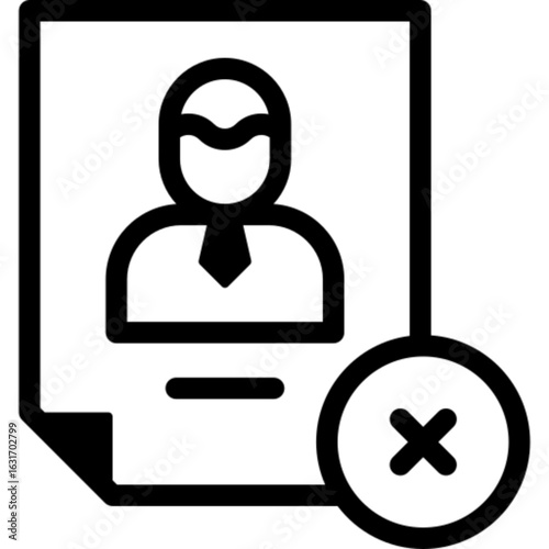 Reject Application Icon