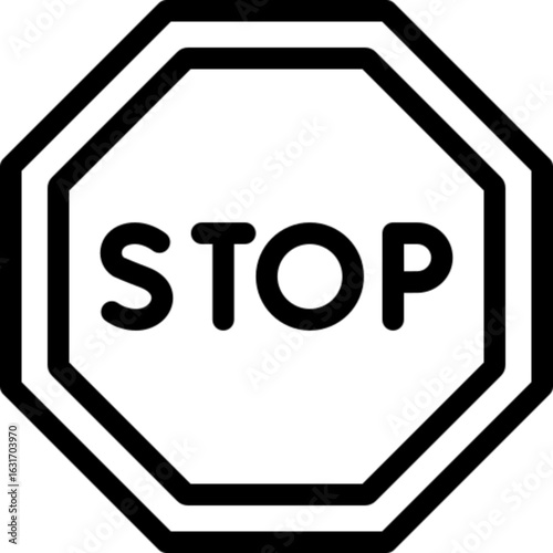 Stop Hand Sign