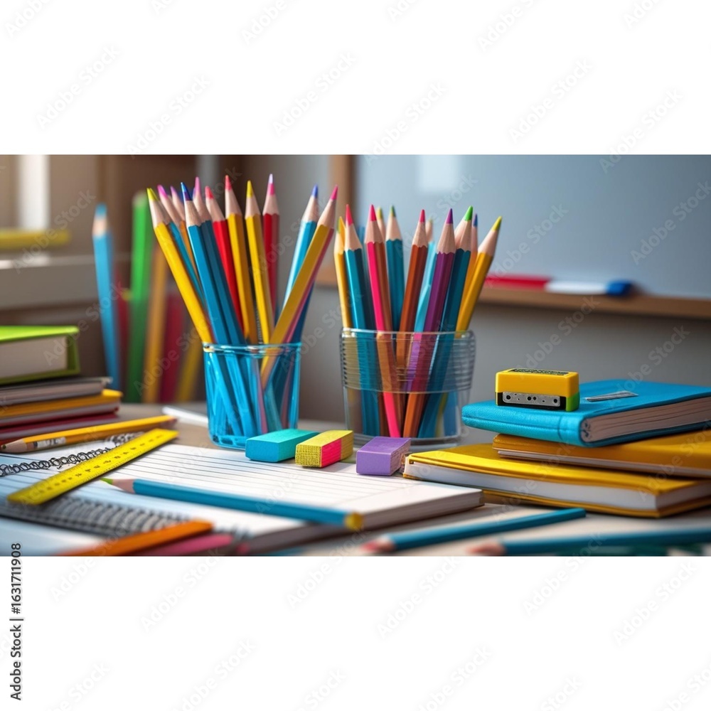 Fototapeta premium first day of school decoration ideas