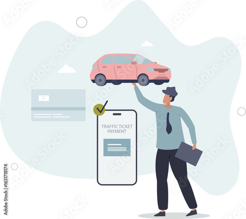 Pay traffic ticket online with bank transaction or credit card.human life.