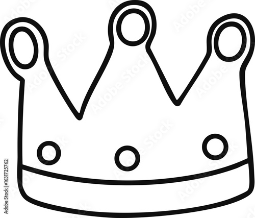 유치원 왕관 모자 라인드로잉 색칠공부(kindergarten crown line drawing coloring)