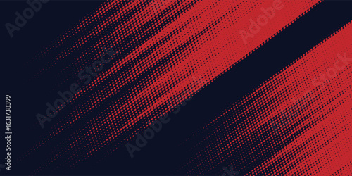 Black and red abstract grunge background with halftone style modern arts sport background abstract