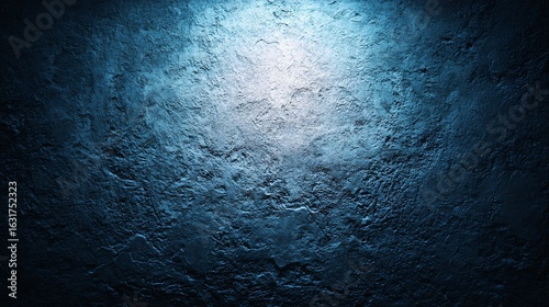 Dark Blue Background Texture with Black Vignette for Graphic Design Projects