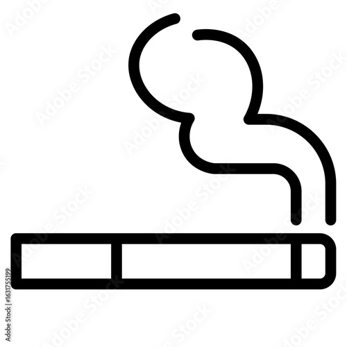 Smokiing zone icon vector illustration
