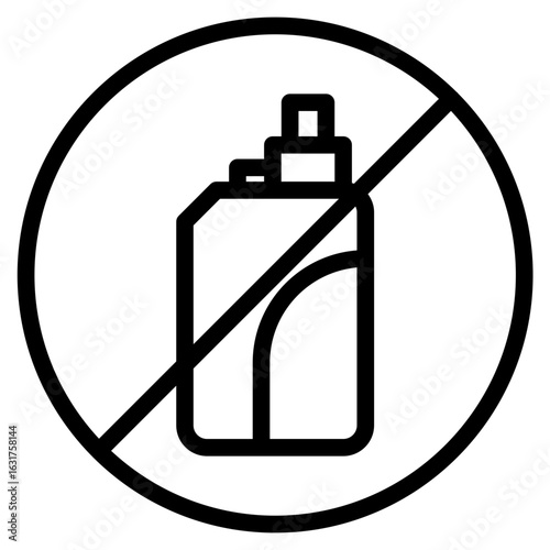 No vaping icon vector illustration