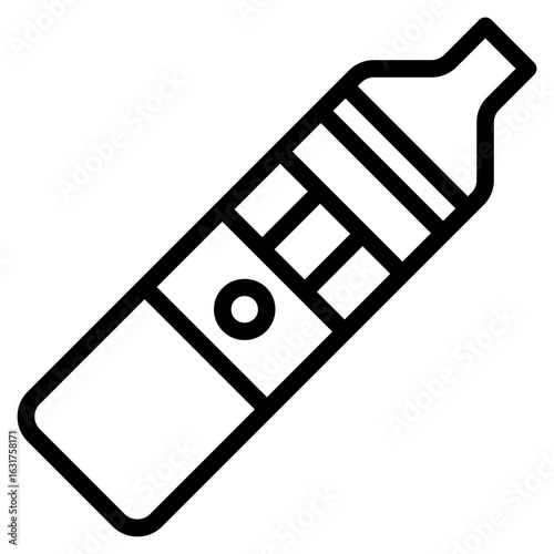 E-cigarette icon vector illustration