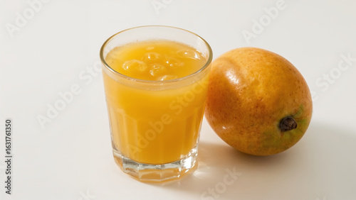 Studio quality mango juice image