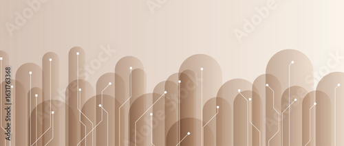 Abstract futuristic interface high technology and science background