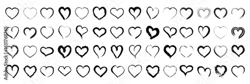 Collection of Grunge Hearts Frames