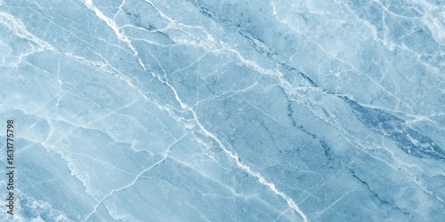 Fototapeta Naklejka Na Ścianę i Meble -  Light blue marble texture background with natural pattern, can be used for creating surface effect to your designs or images