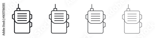 Walkie talkie icon