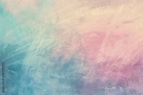 Serene Abstract Art Soft Pastel Colors Watercolor Texture Delicate Blends Gentle Hues Dreamy Canvas Peaceful Backdrop