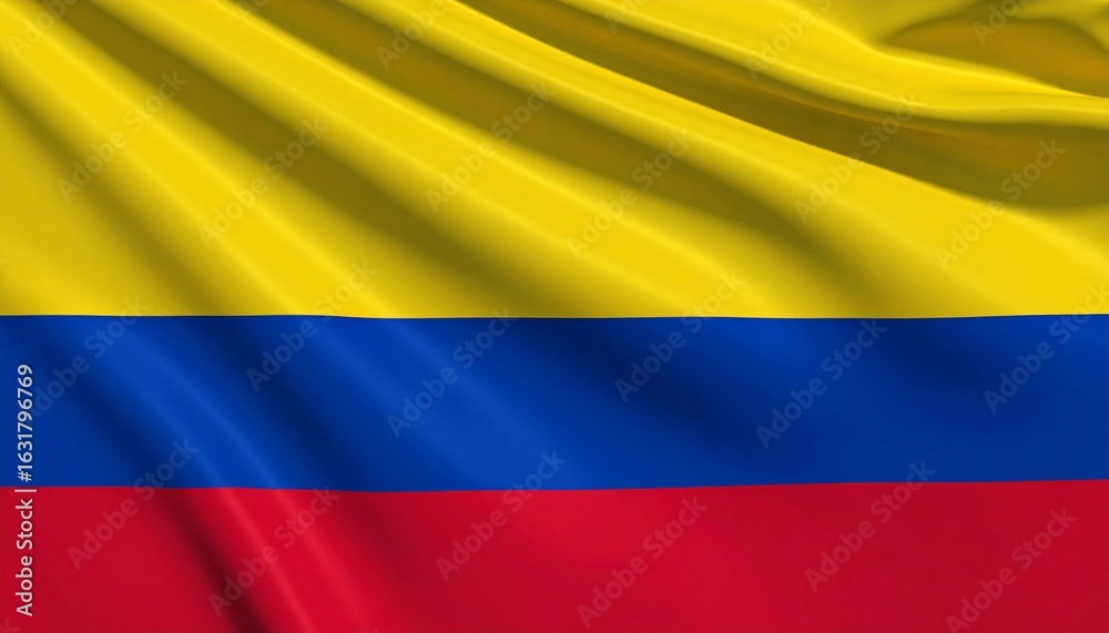 Fototapeta premium Flag of Colombia