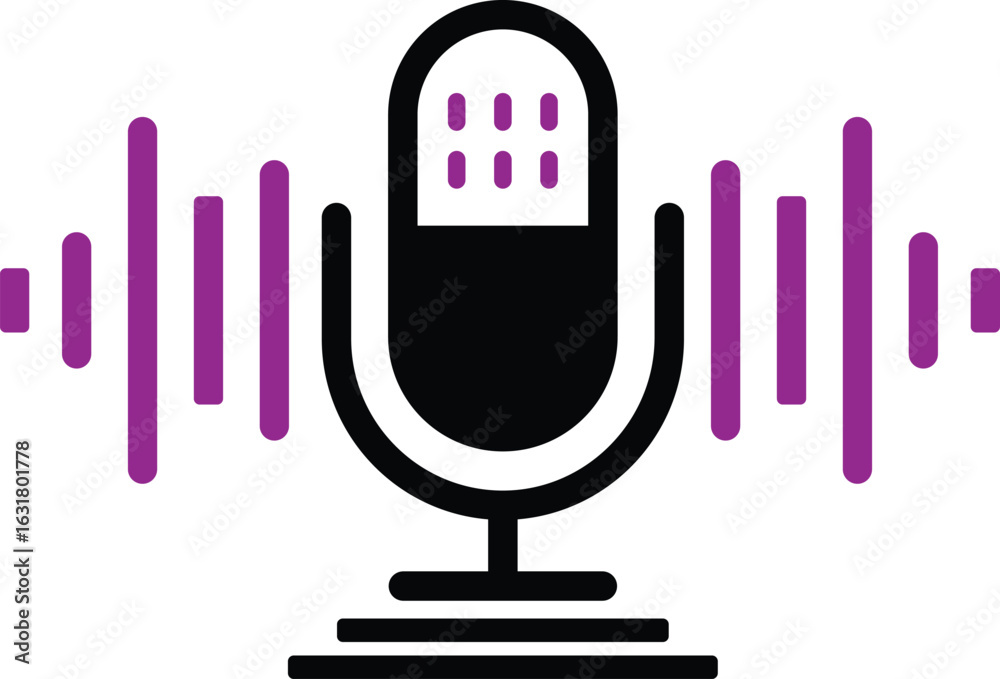 retro microphone vector illustration retro microphone vector illustration
