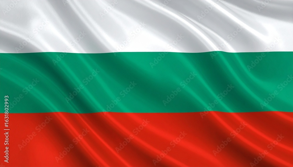 Fototapeta premium Flag of Bulgaria