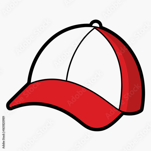 Printable Cap Vector | Generative AI Linocut Silhouette Design