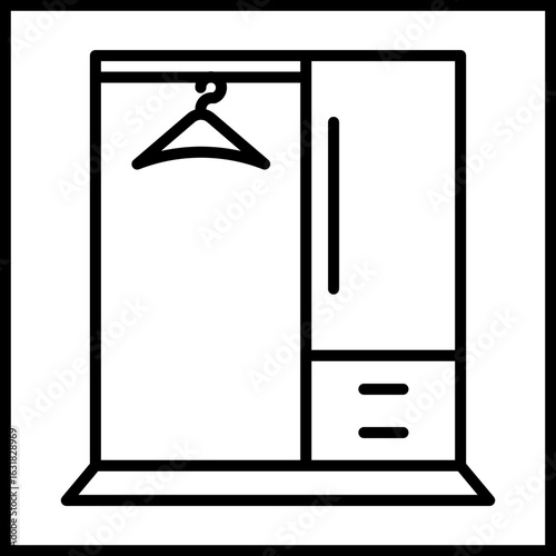 Dressing Room Icon Design