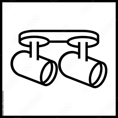 Theater Lighting Icon Design
