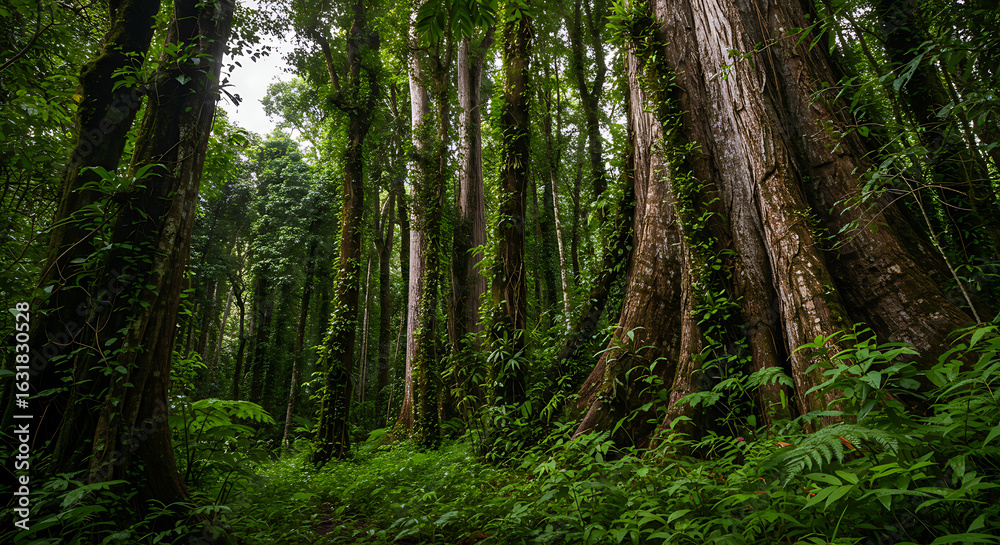Fototapeta premium Towering Ancient Jungle