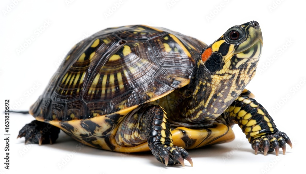 Obraz premium Turtle exploring its habitat nature wildlife photography close-up serene environment animal behavior