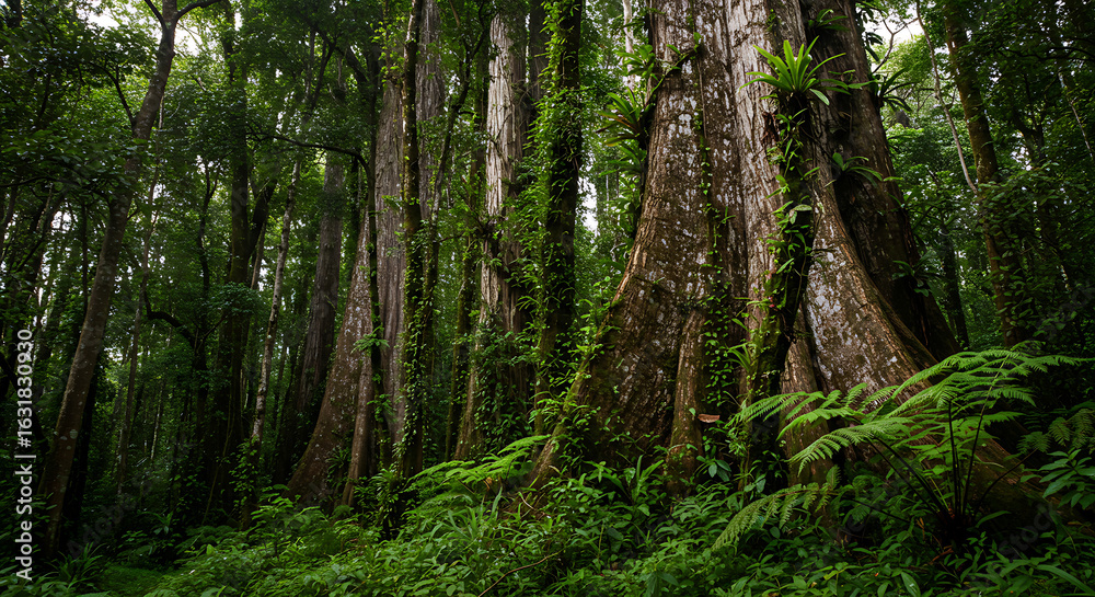 Obraz premium Towering Ancient Jungle