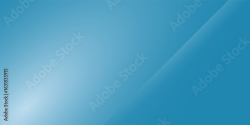 This elegant, minimalist background showcases smooth transitions and gradients of light to dark blue, creating a modern and visually appealing composition with a soft angled line