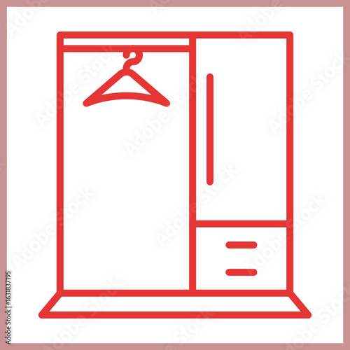 Dressing Room Icon Design