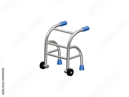 walker icon 3d illustration render