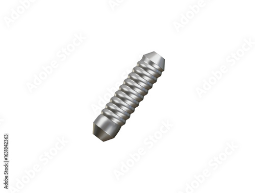 all thread stud icon 3d illustration render