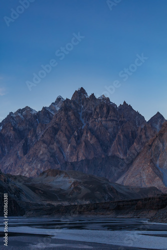 Tupopdan, Passu Cathedral or Passu Cones, is a mountain in northern Pakistan