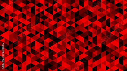 Vibrant polygonal mosaic bursting with dynamic color gradients and seamless geometric rhythm. A bold low-poly pattern design blending futuristic style with digital artistry – perfect for ultra-modern 
