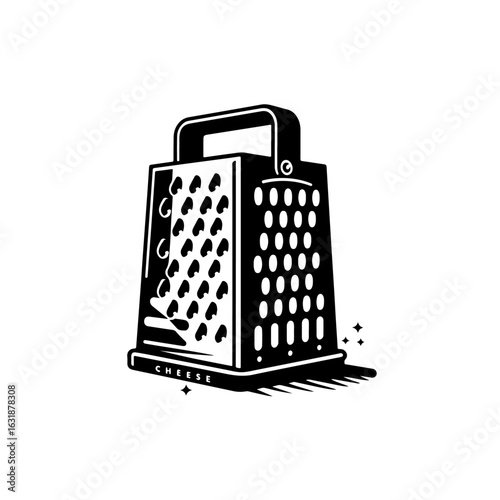 Cheese Grater silhouette  , Cheese Grater vector