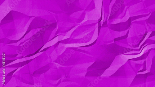 Modern Pink and Purple colorful Crumpled Paper Texture — Aesthetic Folded Surface with Organic Wrinkles and Soft Shadows for Trendy Design, Minimalist Backdrops, and Digital or Print Visuals
