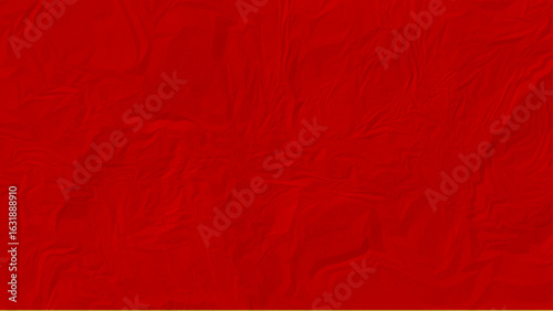 Red Recycled Paper Texture Background – Vintage Craft Page with Soft Creases, Grunge Newspaper Style, Eco-Friendly Minimal Backdrop for Retro Print, Design Projects, and Copy Space