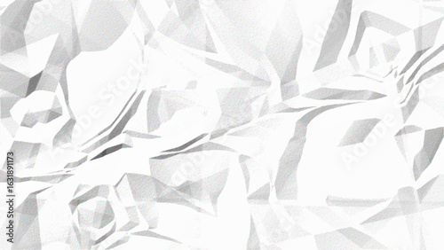 White crumpled paper texture. Minimal recycled white paper texture with soft creases and organic imperfections. A vintage-inspired backdrop echoing retro print vibes and eco-conscious design