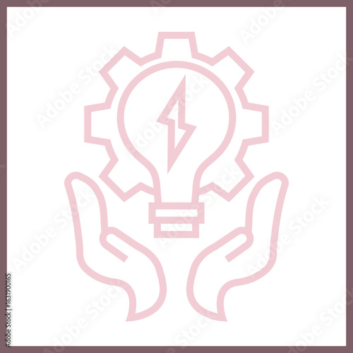 Energy Conservation icon design