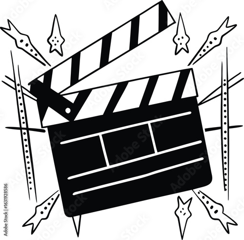 movie clapper board
