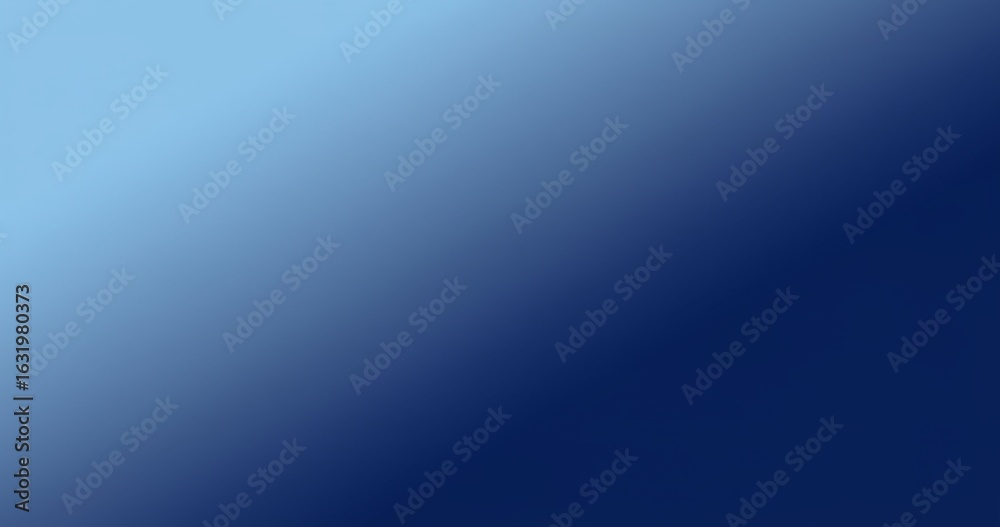 Obraz premium Serene gradient background in calming shades of blue for website design or social media banner, evoking trust and reliability with a modern feel