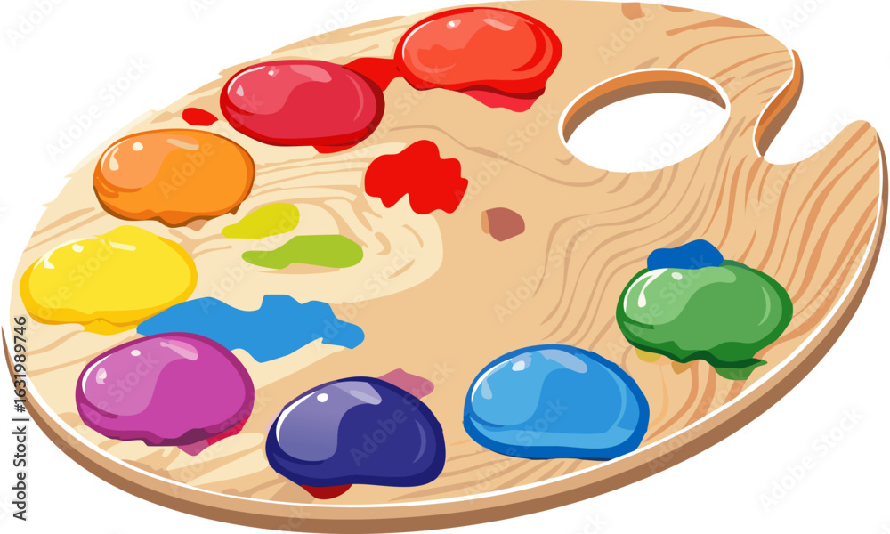 Naklejka premium a set of different fruits