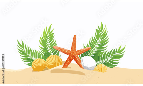 starfish on the beach
