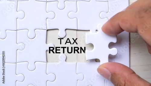 Completing tax return puzzle (2)