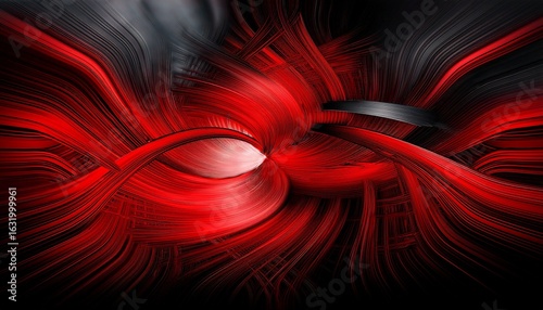 a vibrant abstract background featuring dynamic red and black hues ideal for design art or creative projects