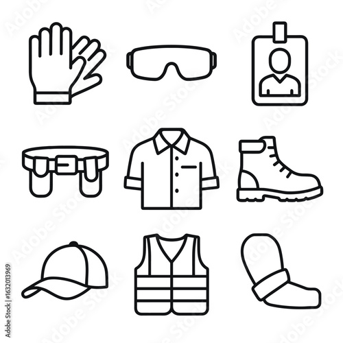Technician Icon Set