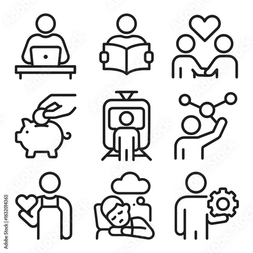 Early Adulthood Icons